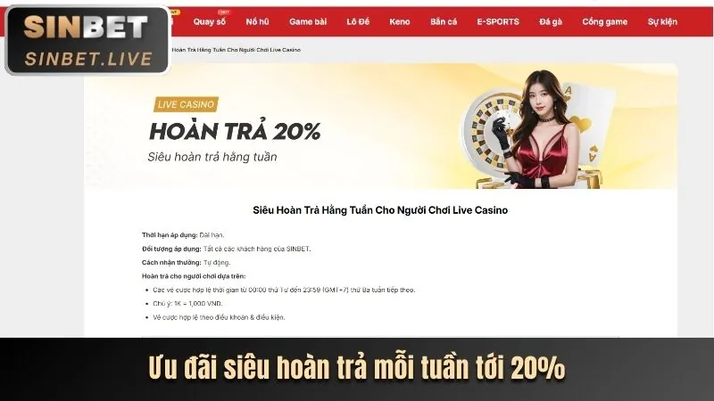 Hoàn Trả Casino Vin88
